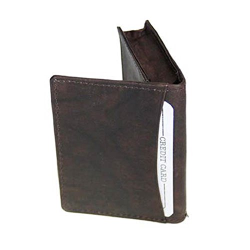 MW580BK 3 x 4 Mens Leather Credit Card Holder