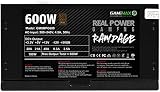 GameMax 600W Rampage Power Supply 80 Plus Bronze APFC Japanese Tk Capacitor view 11