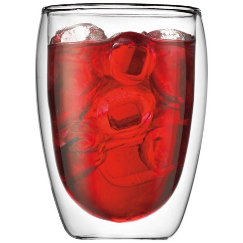 Bodum Pavina Double-Wall Insulated 12-Ounce Glasses, Set of 6