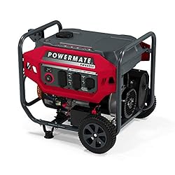 Powermate PM4500E 4,500-Watt Gas-Powered Portable