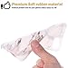 BAISRKE iPhone 6/6s 4.7 inch Case, Marble Design, Color-Changing, White, TPU Silicone Rubber Bumper Case