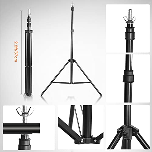 Yesker Photo Video Studio 10ft Adjustable Backdrop Stand, Background