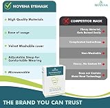 NOVEHA Warm Compress Eye Mask Moist Heat Dry Eyes Stye Reusable view 5