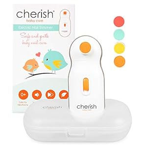 Baby Nail File Electric Nail Trimmer: Baby Nail Trimmer for Infant and Toddler: Safer Than Baby Nail Clippers – Baby…