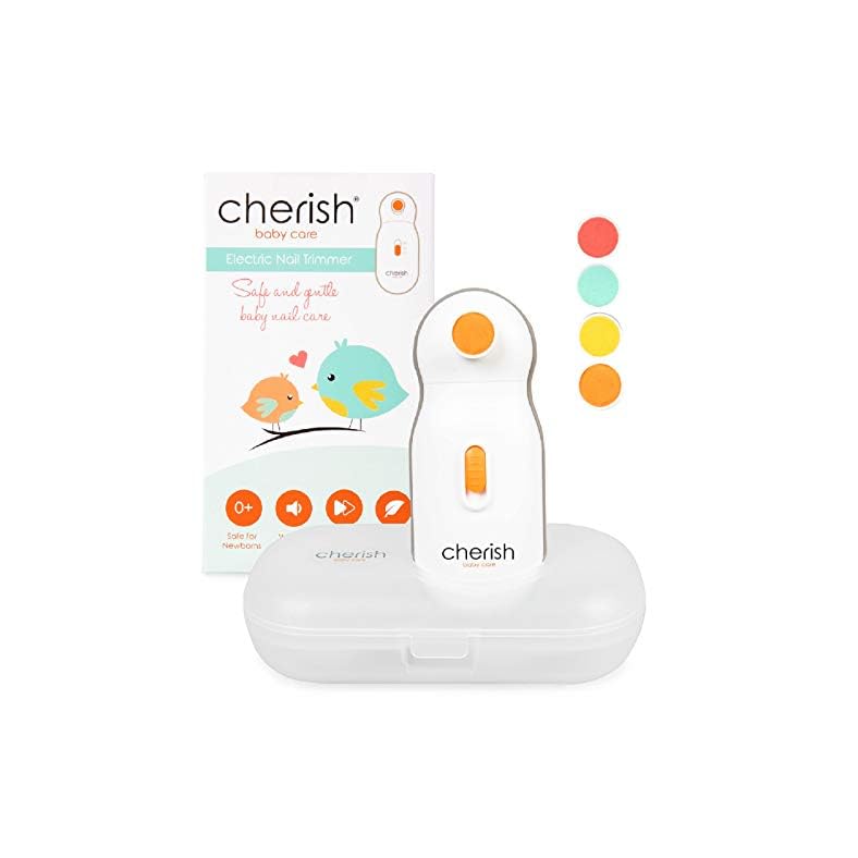 Baby Nail File Electric Nail Trimmer: Baby Nail Trimmer for Infant and Toddler: Safer Than Baby Nail Clippers – Baby…