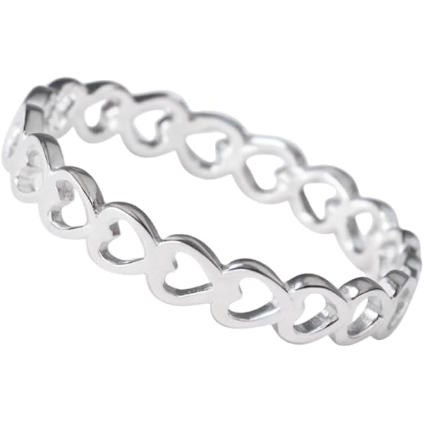 LANIE HEART 4連RING SILVER925 HEART 4連RING SILVER925 #LJ19013R | LANIE
