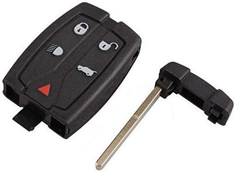 Automobile Locksmith 5 Button Smart Keyless Remote Key Shell Case Cover for For LAND ROVER FREELANDER 2 key fob