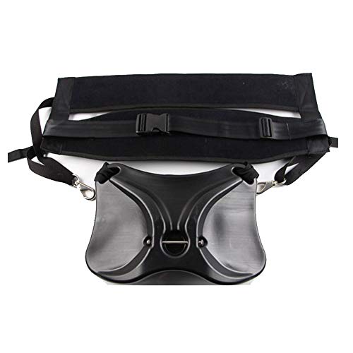 Fedye Canne à Peche Ceinture De Taille Soutien Rembourré Ceinture Réglable Harnais Pour La Pêche En Haute Mer