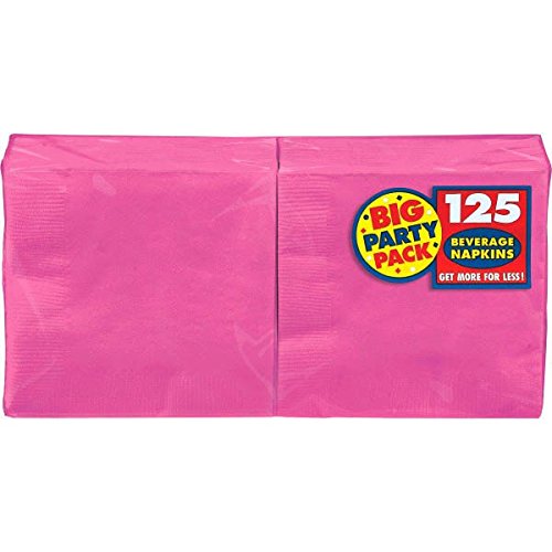 Amscan 600013.103 Beverage Napkins, 55