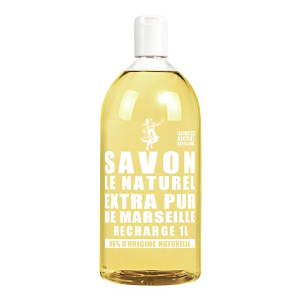 Savon Le Naturel Extra Pure de Marseille Refill 1L