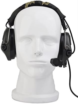 Noise Reduction Headset Z111 Sordin Type Tactical Headset (Official Version) With New Military Standard Plug - FG