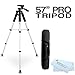 57 Camera Tripod w/ Carrying Case For Nikon Coolpix P600, P610, P530, P520 P510 S9300, D800 L620, S4200, S5200, S9200, S9400, S9500, S6500, S6600, S6800, S5300, L330, L340, L830, L840 Digital Camera