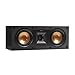 Klipsch R-15M Reference Bookshelf Monitor Speaker Pair with R-25C Center Speaker (Black)