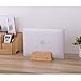 Vertical Laptop Stand for Desk Office Organizer Rack – Desktop Holder with Adjustable Dock – Compatible with MacBook Air/Pro Surface Pro Samsung Notebooks Natural Wood(LTKD-1-US-NA)thumb 2