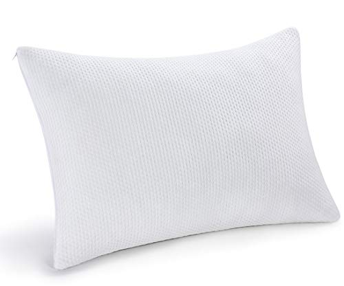Pillowly Shredded Memory Foam Pillows For Neck Support Pain