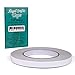 Angel Crafts Acid-Free Double Sided Tape: Easy Tear 2 Sided Glue Adhesive Tape, Double-Sided Tape for Scrapbook and Card Making - 1 Roll, 0.5 Inches by 55 Yards by .09mm
