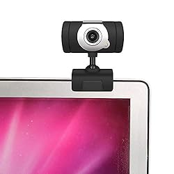 Aguoxing HD Webcam Web Camera Video, 360 Degrees HD