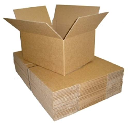 5 x Mailing Postal Cardboard Boxes 12"x9"x6" A4 Size - Single Wall