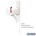 Salsbury Industries 4835WHT Designer In-Ground Mounted Decorative Mailbox Post, White