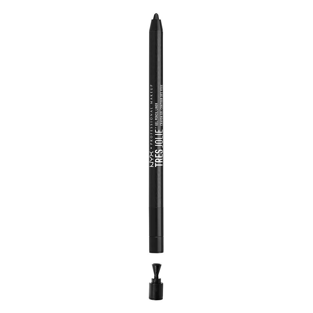 NYX Professional Makeup Tres Jolie Gel Pencil Eye Liner - Pitch Black, 0.021 kg