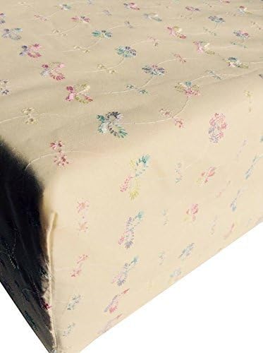 Baby Changing Pad Cover in Pastel Yellow Cotton Eyelet Lace Nursery Baby Bedding Embroidered Lace