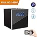Hidden Spy Camera, Corprit Wireless Clock Nanny Cam HD 1080P Home Security Camera Mini Cam with WiFi Remote View, Motion Detection Alarm, Loop Recording