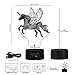 Meetrip Unicorn Lights, 3D Night Light for Kids, 7 Colors Touch Table Desk Lamps, LED Vision Illusion Lighting with USB, Baby Bedroom Sleep Lamp, Birthday Party for Children