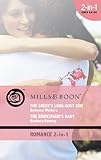 Front cover for the book The Greek's Long-Lost Son [and] The Bridesmaid's Baby by Rebecca Winters