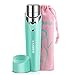 Facial Hair Removal for Women, Painless Hair Remover Lady Trimmer Peach Fuzz Electric Shaver Razor for Face Hair, Upper, Lip, Cheek, Body, Portable Pocket Blue Color (Blue)