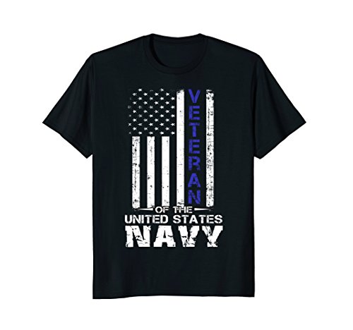 Mens us navy veteran t-shirt veterans day tshirt large …