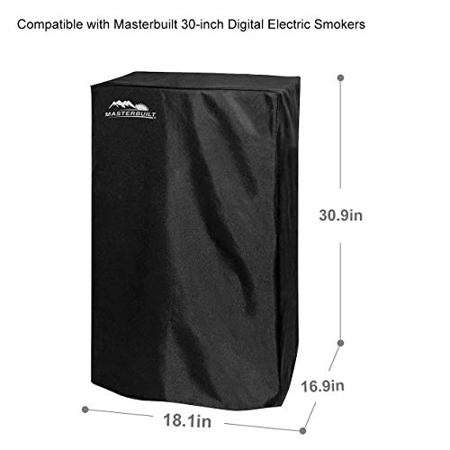 Masterbuilt 76,2 cm Elektro-Räuchergrill-Abdeckung, strapazierfähig, wasserdicht, (46 x 42,9 x 78,5 cm) – Bild 3