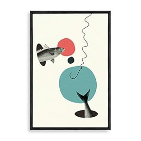 Framed Abstract Colorful Home Artwork for Living Room Bedroom