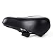 Agapo Bike Seat, Woman Saddle Cushion, Cruiser Gel, Shockproof, Black