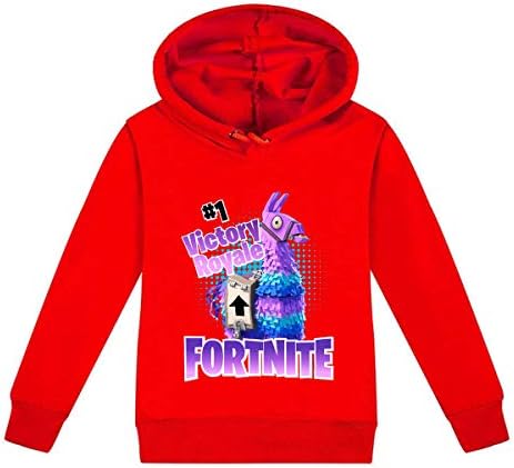 YFFSB Fortnite Teen Boys' Fleece Sweatshirts Pocket Pullover Hoodies 7-16Y