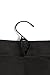 Fishers Finery Extra Large Hanging Toiletry Bag Shower Bag Travel Bag (Black, L)