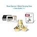 Metal Fidget Spinner toy, Solid Brass Gold Tri Spinner with stainless Steel Bearings which helps to increase focus, relieves stress, anxiety, and boredom. Fidget Spinner + Metal Carrying Case