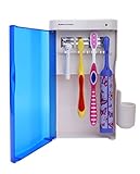 BriteLeafs UV Ultraviolet Family Toothbrush Sanitizer Sterilizer Cleaner - Triple sanitizing cycles per day