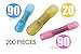 Premium Heat Shrink Electrical Wire Connectors 200 PCS Assortment - Waterproof Crimp Butt Splice Bulk Terminal Kit For Automotive Marine Trailers - Route 66 Supply a USA Company