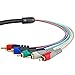 Mediabridge Component Video Cables with Audio (12 Feet) - Gold Plated RCA to RCA - Supports 1080i
