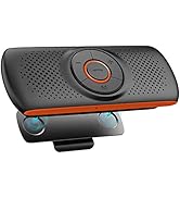 Amazon Co Jp Netvip 車載用 Bluetoothスピーカー 携帯電話 ワイヤレスポータブルスピーカーハンズフリー 通話 音楽再生 Line通話対応 内蔵マイク Gpsナビゲーション Tfカード大音量でクリアな音楽 自動電源off ブルートゥース 磁気クリップ付 2台待ち受け ギフト 技適