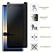 for Galaxy Note 8 Privacy Anti-Spy Tempered Glass Screen Protector,Onexix[9H Hardness][Bubble Free][Anti-Scratch][Anti-Fingerprint] Tempered Glass Screen Protector for Samsung Galaxy Note8 (Black)