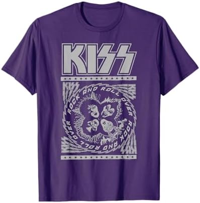 Amazon.com: KISS - Rock and Roll Over Vintage T-Shirt Small