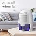 Pohl+Schmitt Compact Dehumidifier, 17oz Water Tank, Ultra Quiet - Small Portable Design for Homes, Basements, Bathrooms and Bedrooms - Removes Air Moisture to Prevent Dust Mites, Mold & Mildew
