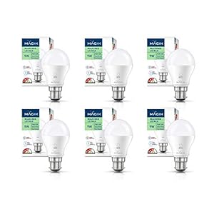 MAGIK LED by Century LED Limited – Maximo 9w Pack of 6 Led Bulb (6500K)