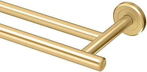 Amazon Com Gatco 4234 Latitude Ii 24 Double Towel Bar 24 Inch