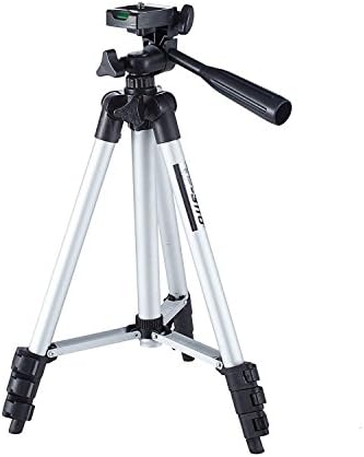 SuperStocky Adjustable Aluminium Alloy Tripod Stand Holder for Mobile Phones, 360 mm -1050 mm, 1/4 inch Screw with Selfie Remote