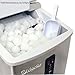 Edgestar IP210SS1 Portable Countertop Ice Maker, Stainless Steel/Silver
