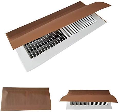 Ecoflap Flexible Self Opening Floor Vent Air Deflector Cover 2 Pack Safe No Toe Stubbing Closes To Keep Vent Clean Help Heat Humidify Stop Cold