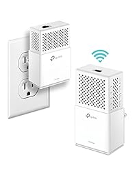 TP Link AV2000   Kit de adaptador Ethernet Gigabit Powerline de 2 puertos, velocidades Powerline de hasta 2000 Mbps (TL PA9020 KIT)