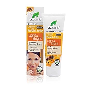 dr organic royal jelly skin whitening cream